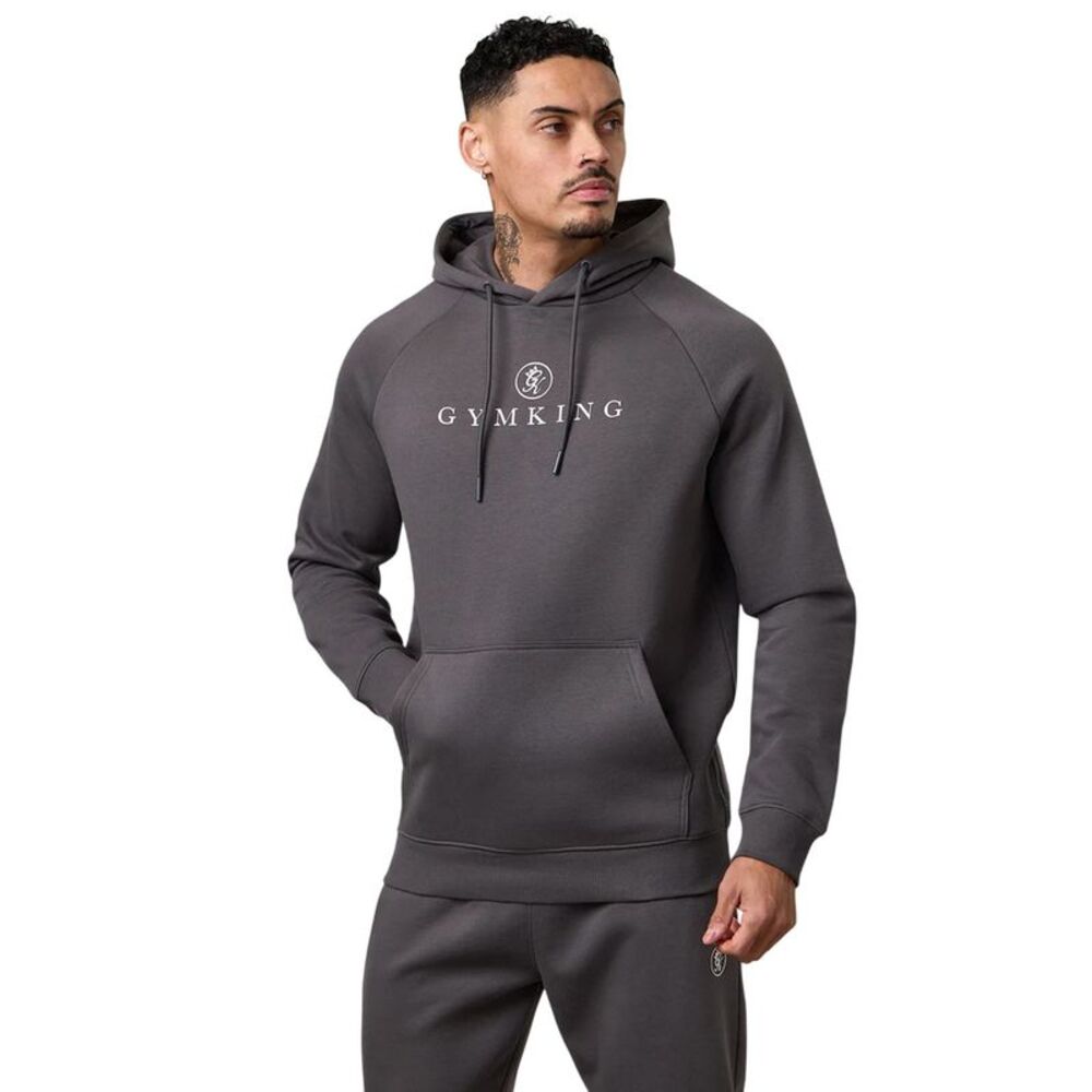 Gym King Mens Logo   Hoodie / Graphite